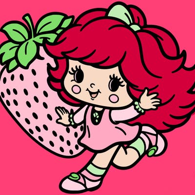 strawberry shortcake 1980s cartoon
