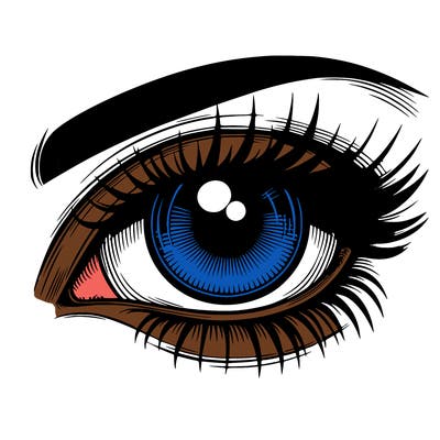 realistic eye