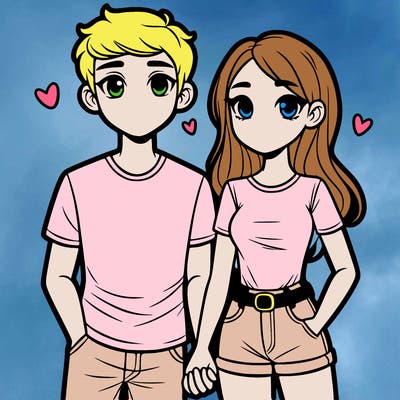 boyfriend and girlfriend