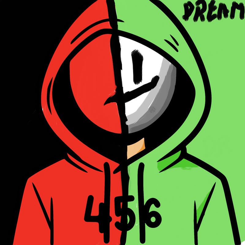 a person with non face waering a hoodie with a 456 symbol