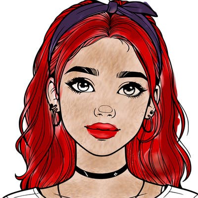 realistic teenage girl