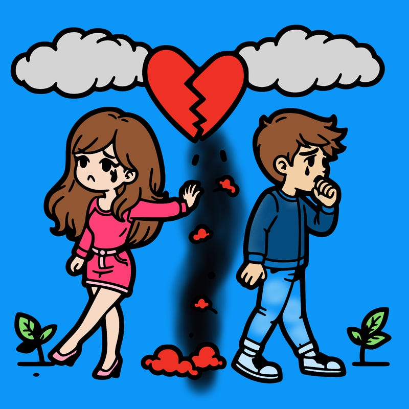 a love break up
