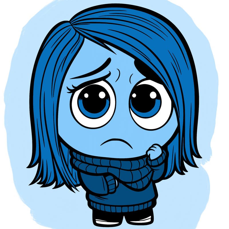 sadness for inside out
