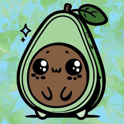 cute avocado