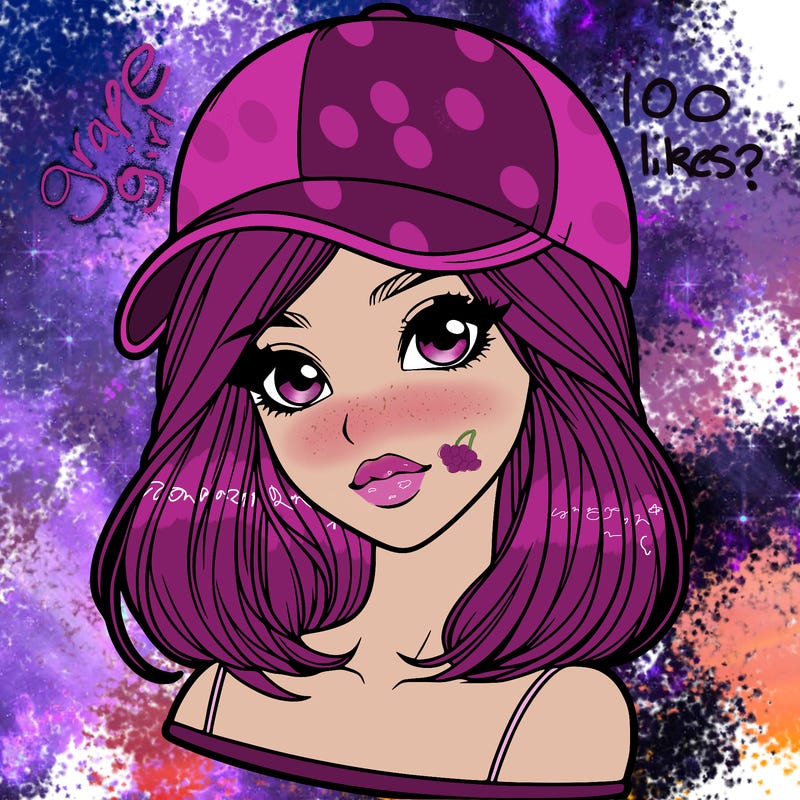 semi realism beautiful girl wearing cap