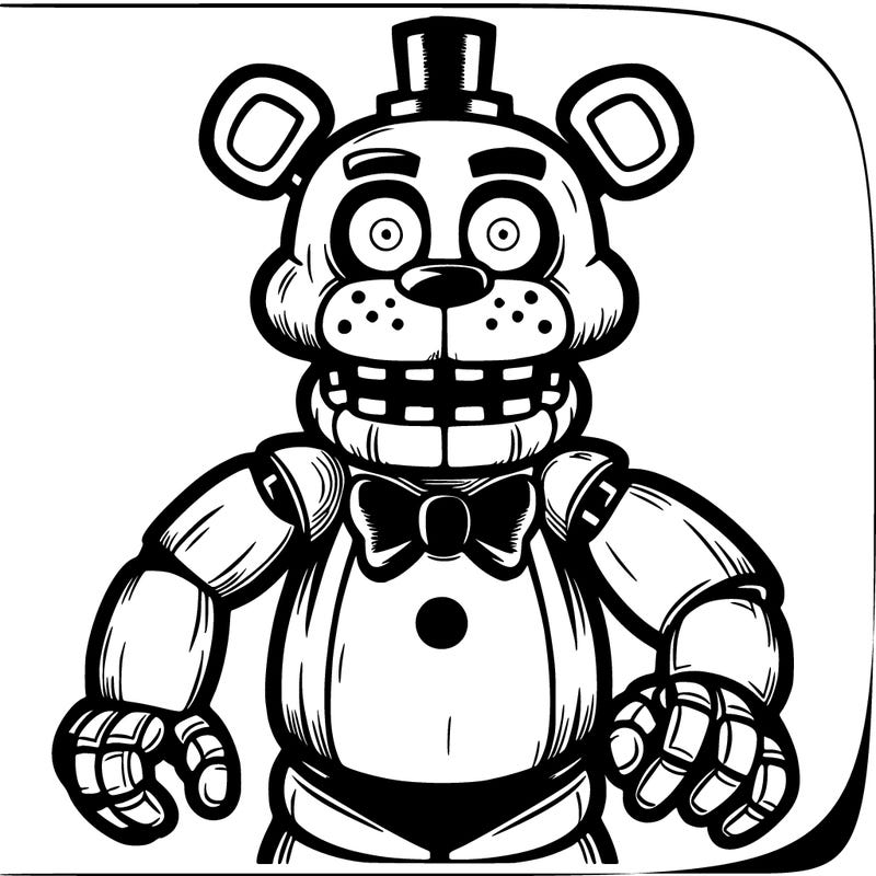 scary freddy fazbear