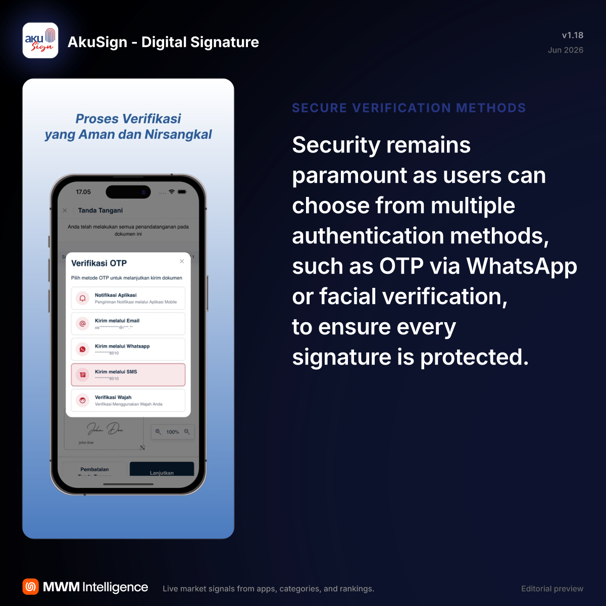 AkuSign - Digital Signature - Business App | MWM