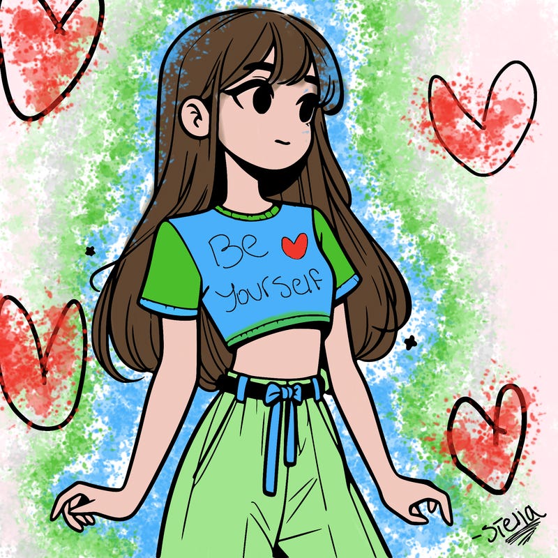 girl in a cute crop top