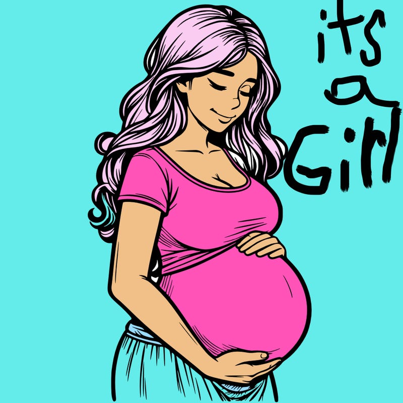 woman heavily pregnant realistic