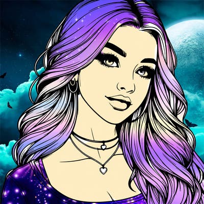 detailed realistic girl