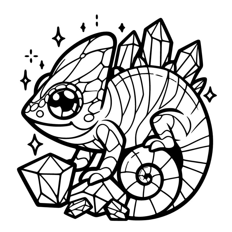 crystal chameleon