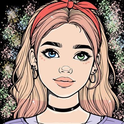 realistic teenage girl