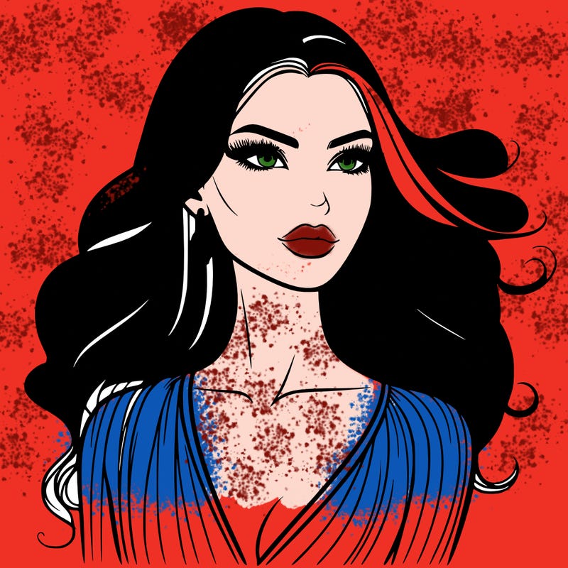 beautiful fashion woman