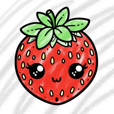 cute strawberry