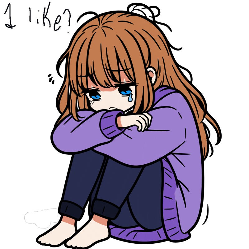depressed girl