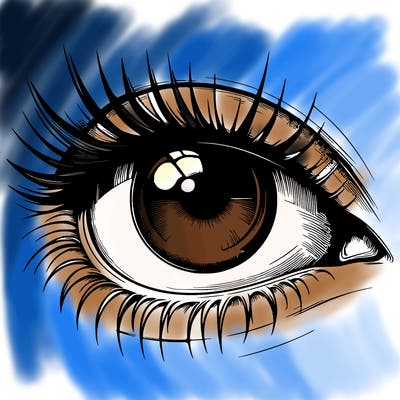 realistic eye