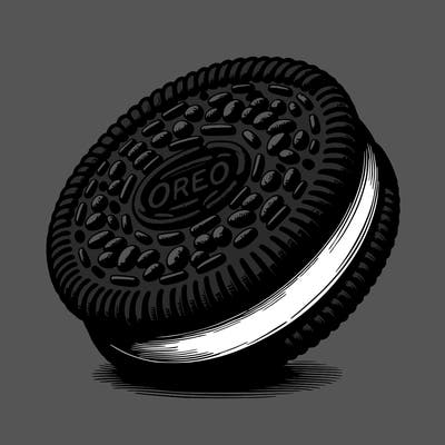 realistic oreo