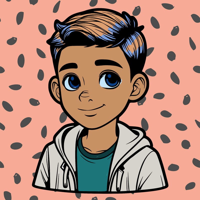 realistic boy with short hair