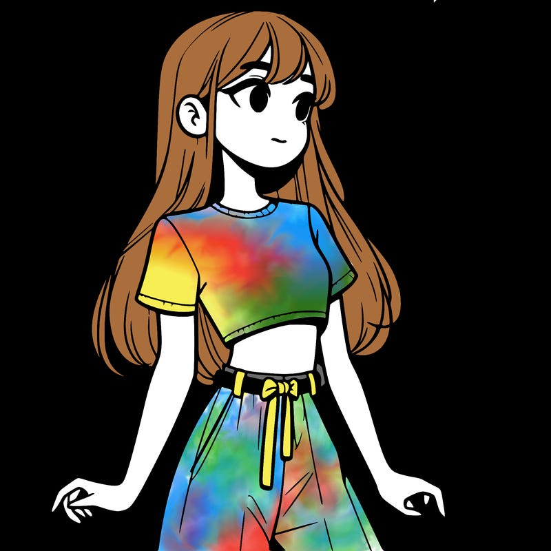 girl in a cute crop top