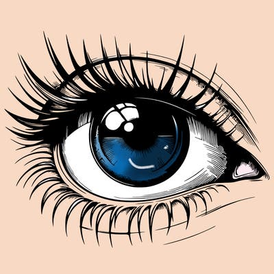 realistic eye