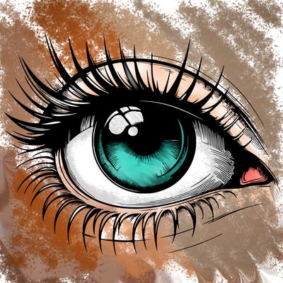 realistic eye