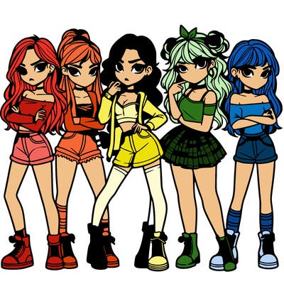 realistic baddie girls