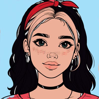 realistic teenage girl