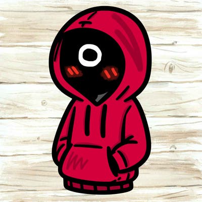 a person wearing a hoodie