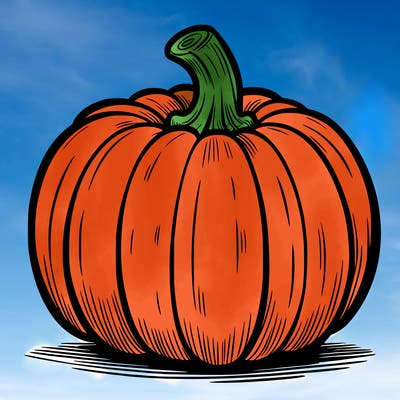 a pumpkin