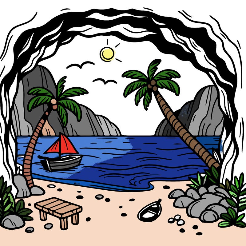 beach cave