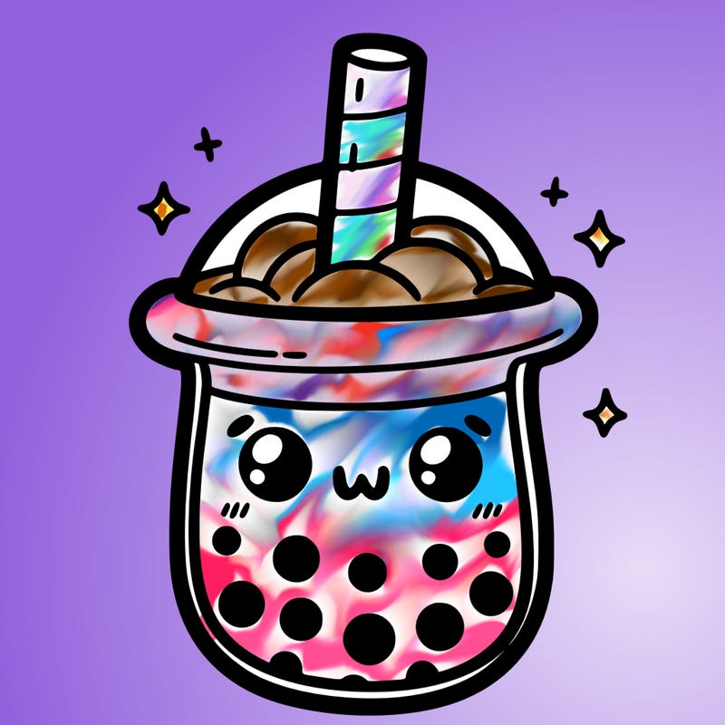cute boba tea