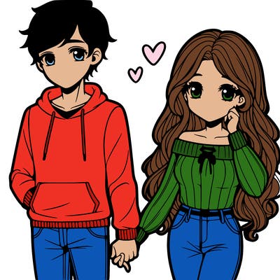 girl with her boyfriend