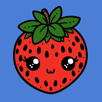 cute strawberry