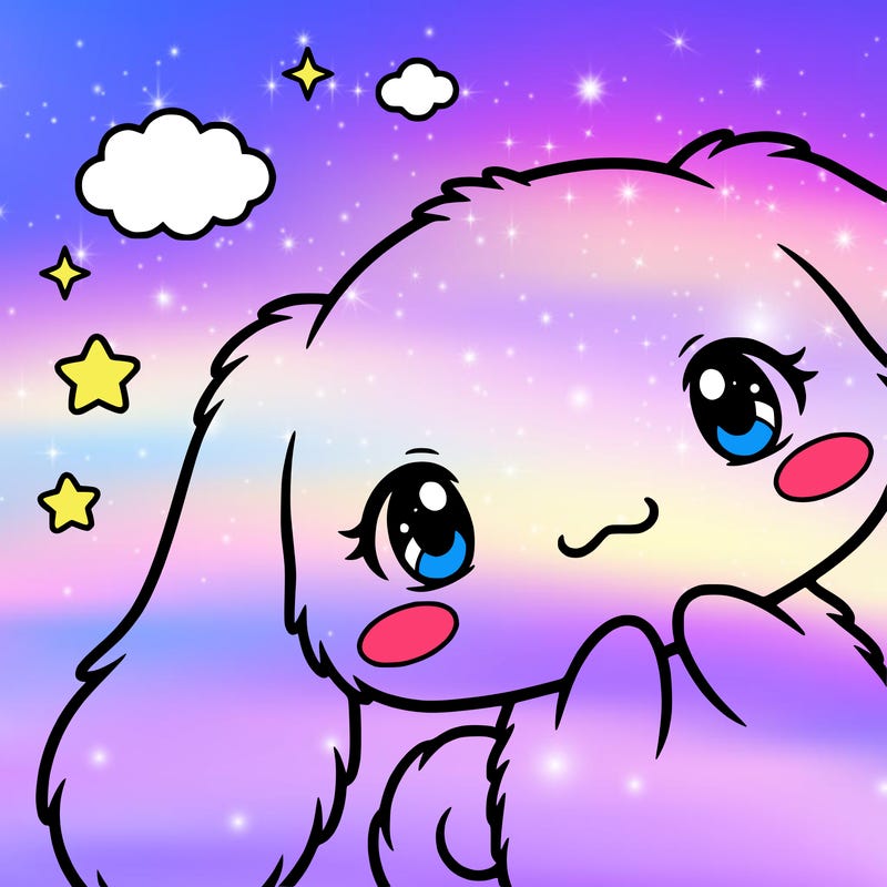 anime cinnamoroll cute fluffy
