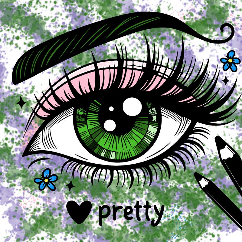 pretty eye