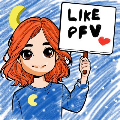 realistic girl holding up a sign