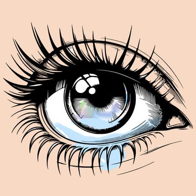 realistic eye
