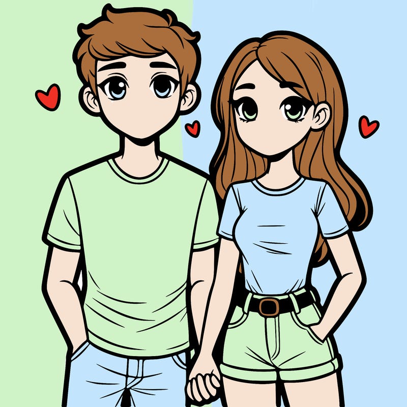 boyfriend and girlfriend