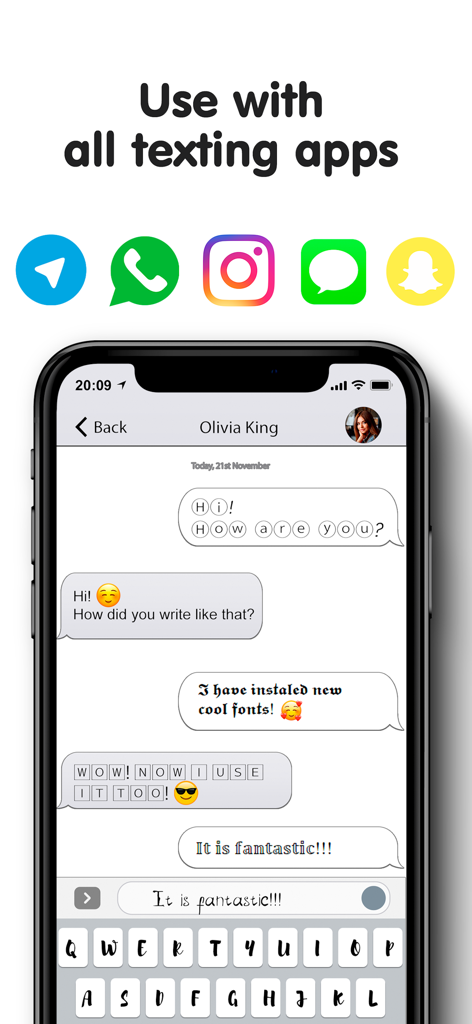 Fonts - Utilities App | MWM