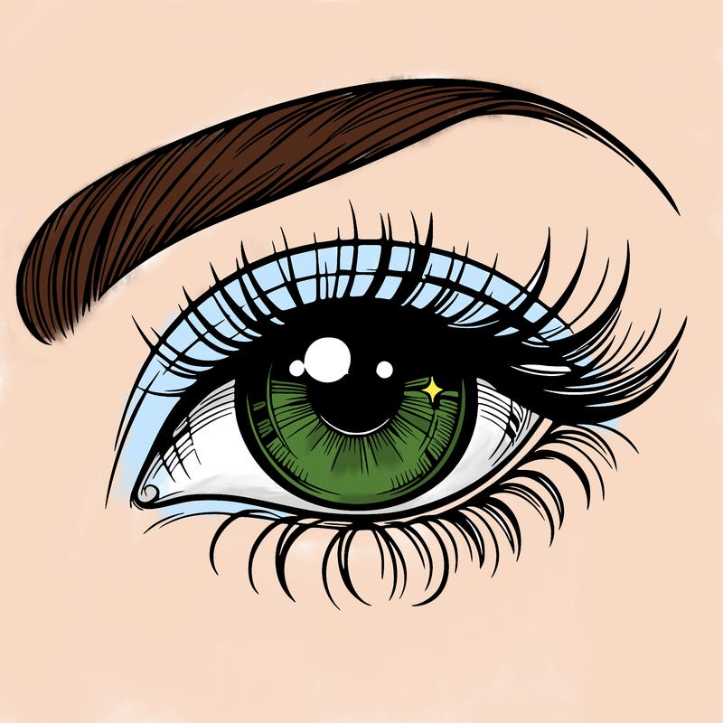 a beautiful eye