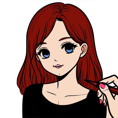 draw a realistic girl