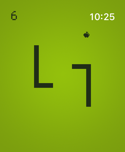 Snake - Classic - Classic 8-bit Snake game interface with a green background and pixel art.