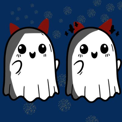 cute ghost
