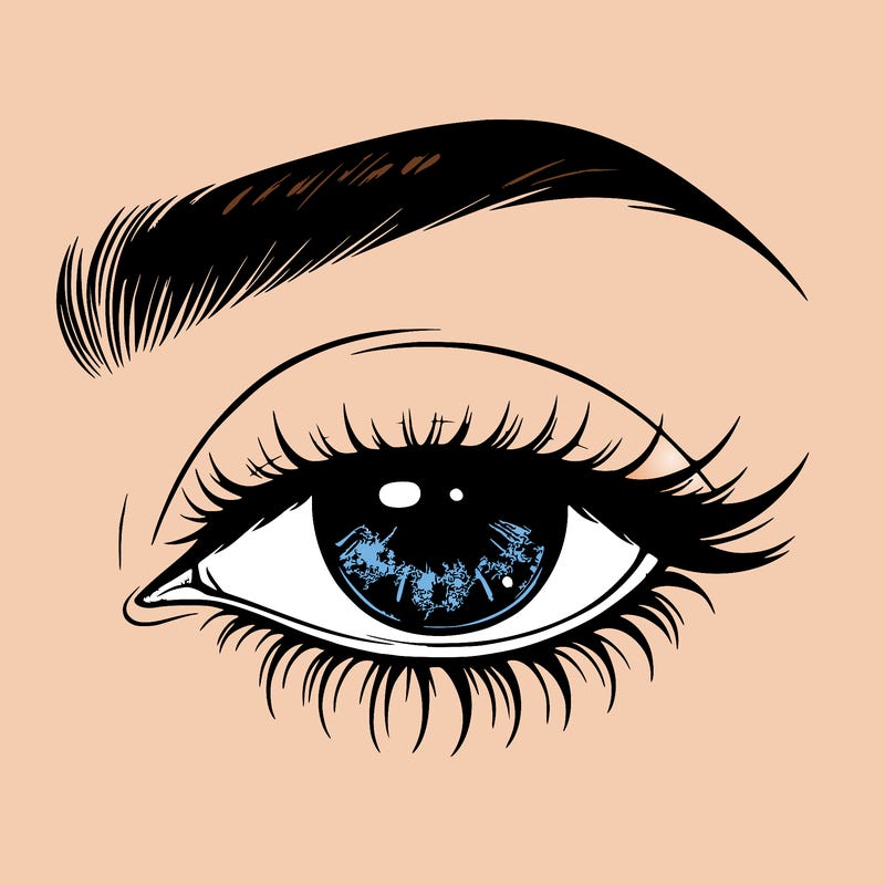 eye closed realistic