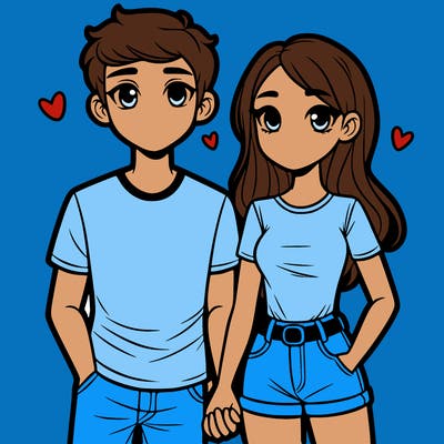 boyfriend and girlfriend