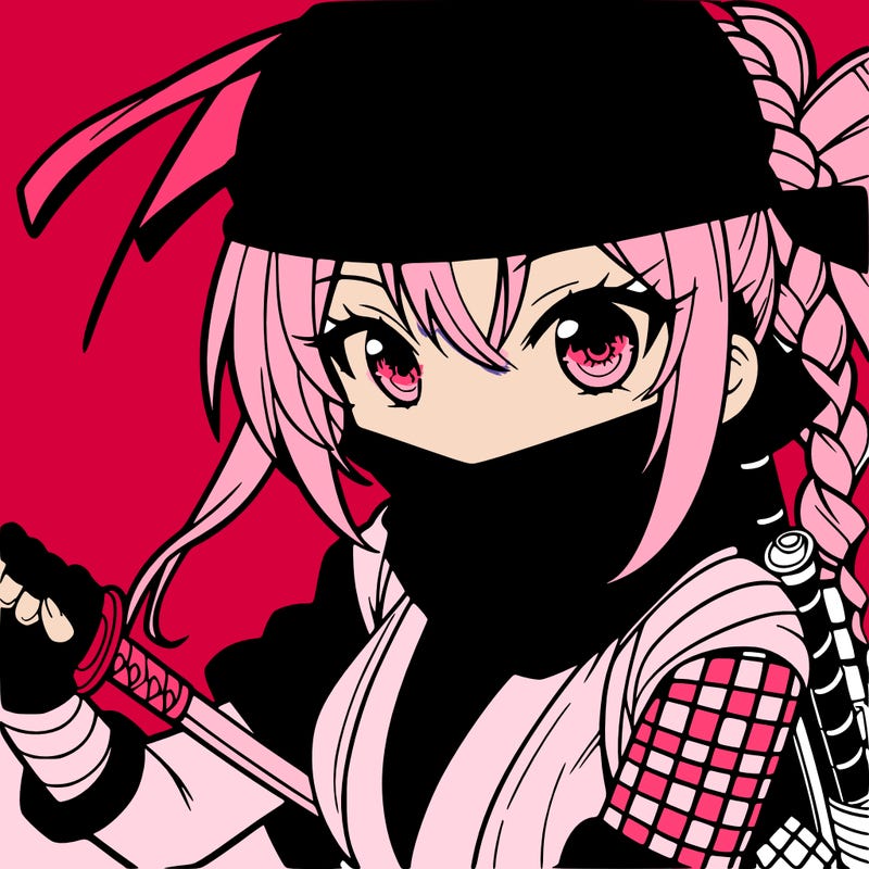 manga girl ninja