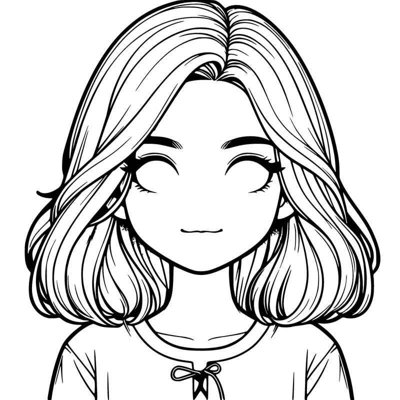 realistic girl faceless