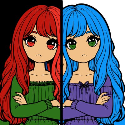 realistic girls split