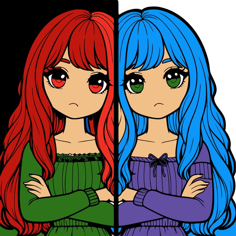 realistic girls split