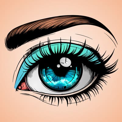 realistic eye